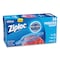 Ziploc Double Zipper Freezer Bags, 1 qt, 2.7 mil, 6.97" x 7.7", Clear, PK9 PK 314444 - alternate 6